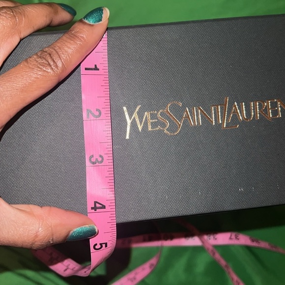 Yves Saint Laurent Black and Gold Large Accessory Box - Picture 10 of 10